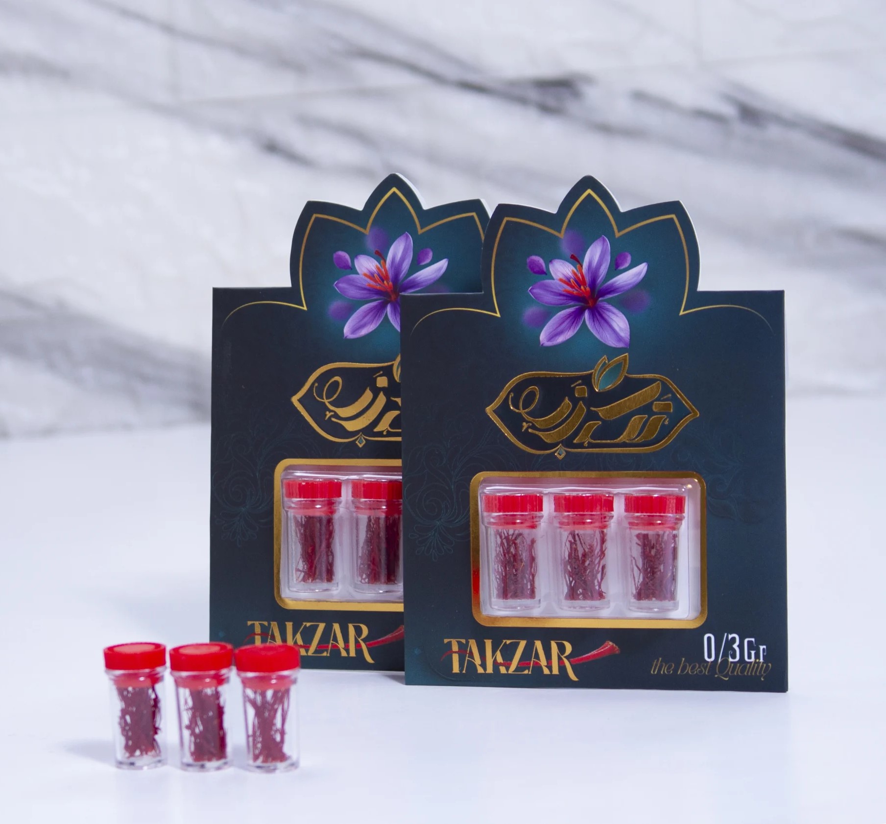 زعفران قوطی 0.3 گرمی(سرگل ممتاز)