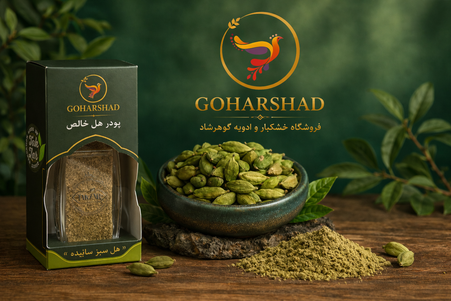 پودر هل آذین (15 گرمی)